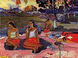 Paul Gauguin Delightful Drowsiness painting